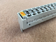 10 pairs 3 pole over voltage LSA protection magazine with GDT arrester from China Manufacturer