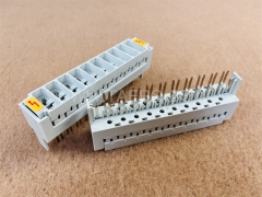 10 pairs 3 pole over voltage protection magazine for LSA highband module
