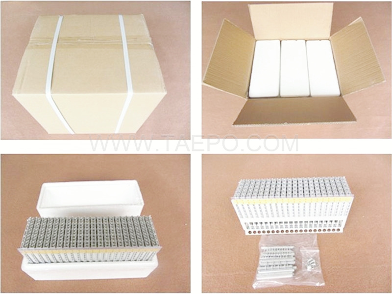 Packing Picture for 100 pairs Simens MDF disconnection block 71