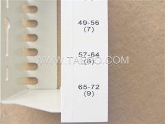 72 ports splitter terminal block for VDSL over POTS MDF splitter from China Manufacturer TAEPO for Sale
