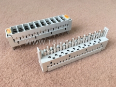 10 pairs 2-pole over-voltage lsa protection magazine without Gas Discharge Tube GDT arrester from China Manufacturer for Sale