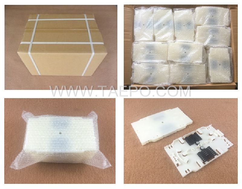 Packing Picture for 12 fiber optic splice cassette