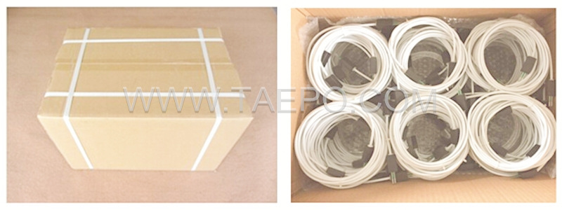 Packing Picture for 4 pole HW connection test cord with test plug to test plug