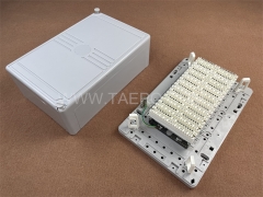 Indoor 100 pair telephone dp box for krone module with good price