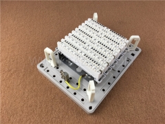 Indoor 50 pairs distribution point dp box for LSA module from China Manufacturer for Sale