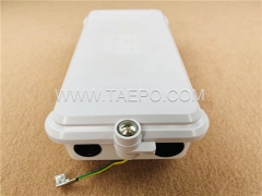 Outdoor 10 pair telecom distribution box with STB module over-voltage protection