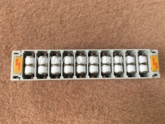Factory Price 10 pairs 2 pole over voltage krone surge protection magazine with GDT arrester