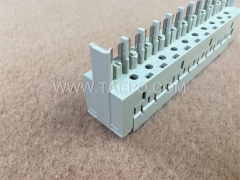 10 pairs 3 pole over voltage krone protection magazine without GDT arrester from China Manufacturer for sale