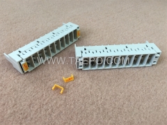 10 pairs 3 pole over voltage krone protection magazine without GDT arrester from China Manufacturer for sale