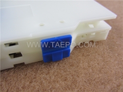 Plastic hinge between 2 bases of fiber optic splice tray #TP-3115