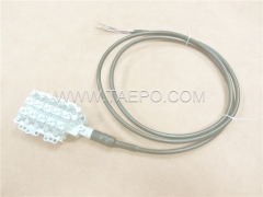 Grease filled 10 pair dropwire STUB module with cable which can be fixed into terminal box with REACH Test Report