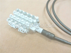 Grease filled 10 pair dropwire STUB module with cable which can be fixed into terminal box with REACH Test Report