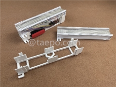 50 pairs S 66M wiring phone punch down block with 1 female 50 pin RJ21 connection