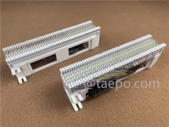 50 pairs S 66M wiring phone punch down block with 1 female 50 pin RJ21 connection