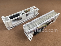 50 pairs S 66M wiring phone punch down block with 1 female 50 pin RJ21 connection