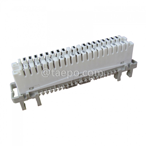 Factory Price 10 pair profile telephone adc krone module