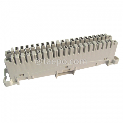 10 pair krone lsa plus connection module with competitive price with REACH Test Report