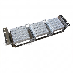 15 ways stainless steel 10 pair krone rack mount frame for krone module