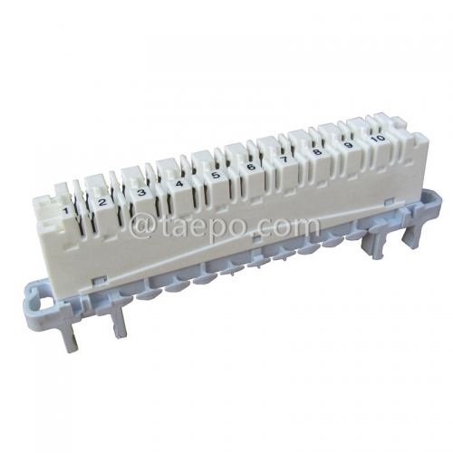 Profile Cat5e 10 pair disconnection krone highband module with REACH Test Report