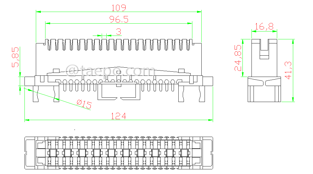 Schematic Diagrams for 10 pair LSA Connection Modules