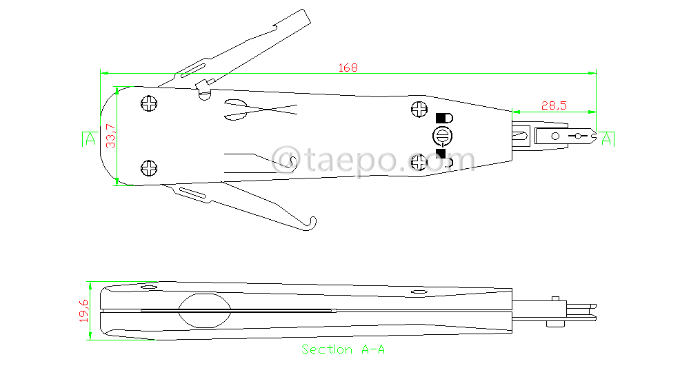 Schematic Diagrams for SS terminal block insertion tool