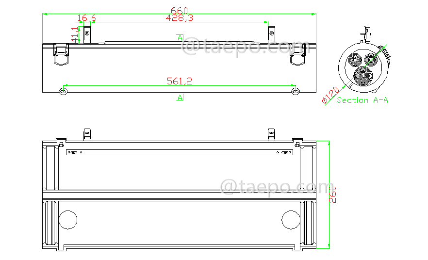 Schematic Disagrams for 600 pair Copper aerial closure