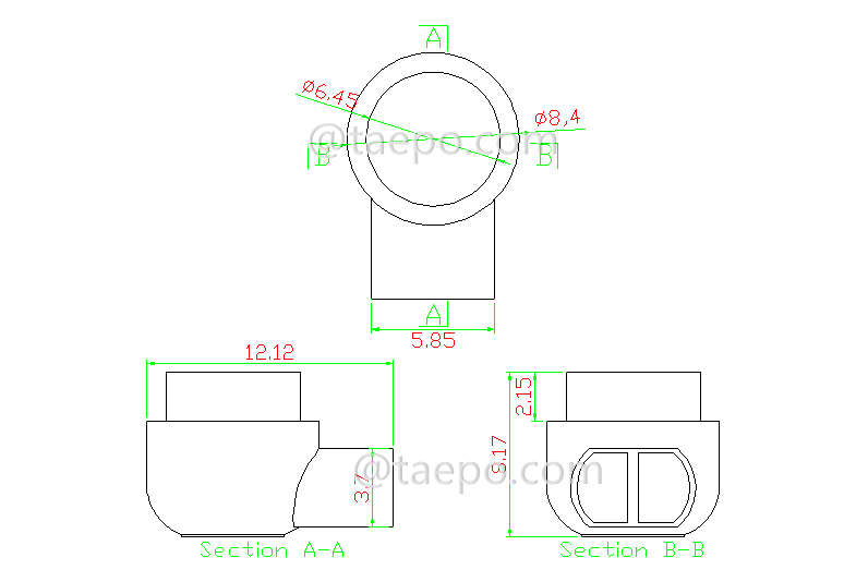 Schematic Diagrams for 3m scotchlok UY box connector