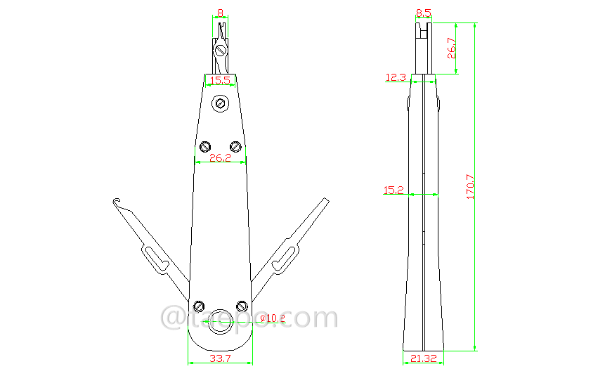 Schematic Diagra s for ZT inertion tool