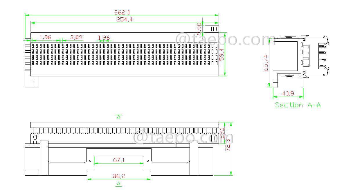 Schematic Diagrams for 50 pairs S 66M wiring phone punch down block