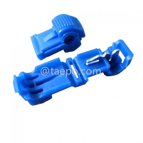 Single pin 1 wire blue self-stripping electrical tap 3m 952 connector