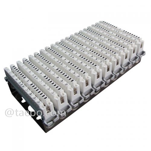 100 pairs LSA disconnection terminal block