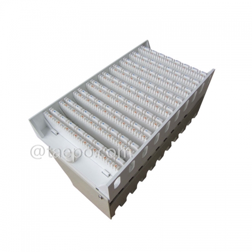 72 ports splitter terminal block for VDSL over POTS MDF splitter from China Manufacturer TAEPO for Sale
