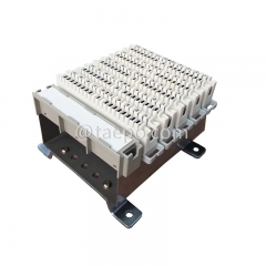 50 pairs krone LSA plus disconnection module block with label holder