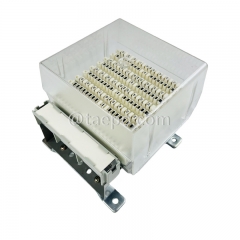 50 pairs krone LSA plus disconnection module block with label holder