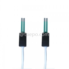 4 pole CN connection cord with test plug to test plug
