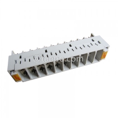 10 pairs 3 pole over voltage krone protection magazine without GDT arrester from China Manufacturer for sale