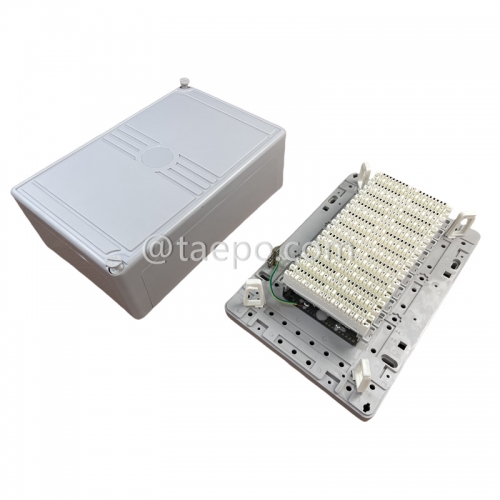 Indoor 100 pair telephone dp box for krone module with good price