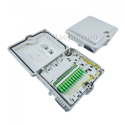 Sample Free Factory Price 12 fibers ftth outdoor fdb Fiber opitc distribution box from China Manufacturer TAEPO for Sale
