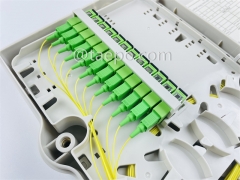 Sample Free Factory Price 12 fibers ftth outdoor fdb Fiber opitc distribution box from China Manufacturer TAEPO for Sale
