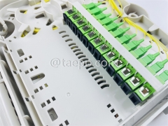 Sample Free Factory Price 12 fibers ftth outdoor fdb Fiber opitc distribution box from China Manufacturer TAEPO for Sale