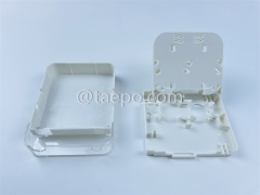 Sample Free Telecom Parts Export Plastic housing indoor 1 fiber SC Fiber optic termination box from China Manufacturer TAEPO for Sale