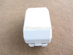 Outdoor 1 pair subscriber connector unit for STB module with over-voltage protection