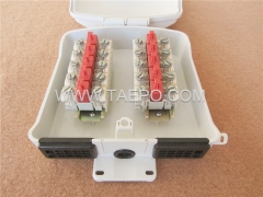 Outdoor 10 pairs terminal box for STB module over-voltage protection