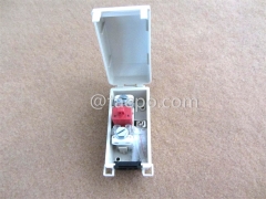 Outdoor 1 pair subscriber connector unit for STB module with over-voltage protection