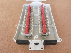 Outdoor 20 pairs terminal box for STB module ver-voltage protection