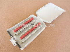 Outdoor 20 pairs terminal box for STB module ver-voltage protection