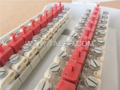 Outdoor 20 pairs terminal box for STB module ver-voltage protection