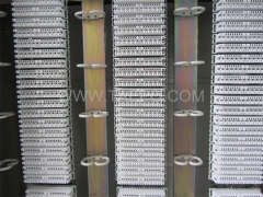 Outdoor Double-sided 2400 pairs SMC telecom street cross connection cabinet