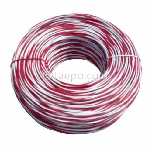 1 pair CAT3 UTP Telephone jumper red and white wire