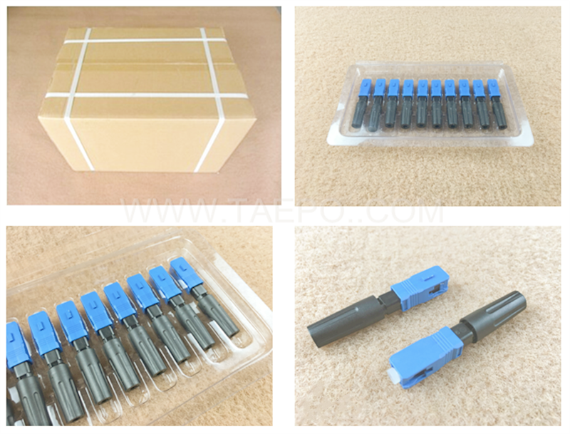 Packing Picture for Field assembly SC UPC optical fiber field installable fast connector